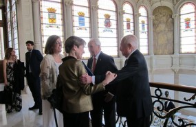 ep ortegaarmisen felicitandolos homenajeados