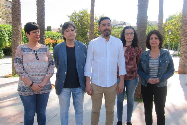 Peñafuerte (2i) y Damas en la presentación de Andalucía Adelante. | EUROPA PRESS ep penafuerte 2i y damasla presentacionandalucia adelante