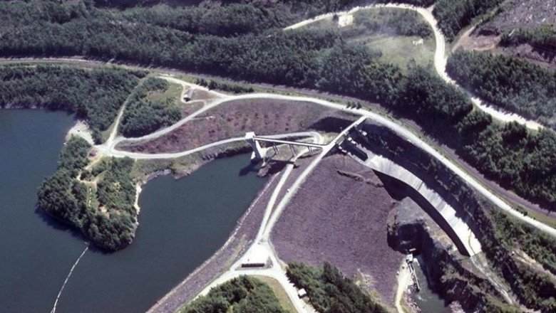 ep proyecto de flatirondragados en la presa howard ahanson cerca de seattle estado de washington