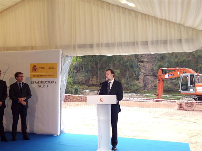 ep rajoy visitaobrasla futura autovia a-57 en pontevedra