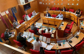 ep reunion del pleno del ayuntamiento de lorca murcia