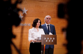 ep rueda de prensa de diaz ayuso tras el consejo extraordinario junto al consejero de sanidad