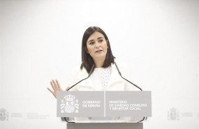 ep rueda de prensa de la ministra de sanidad carmen monton para dar explicaciones tras las