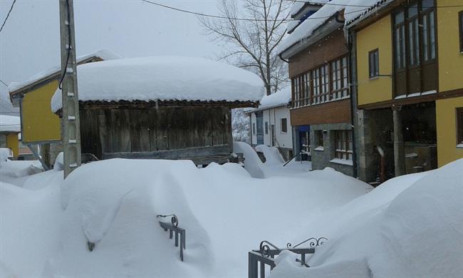 ep saliencia nevada nieve somiedo temproral