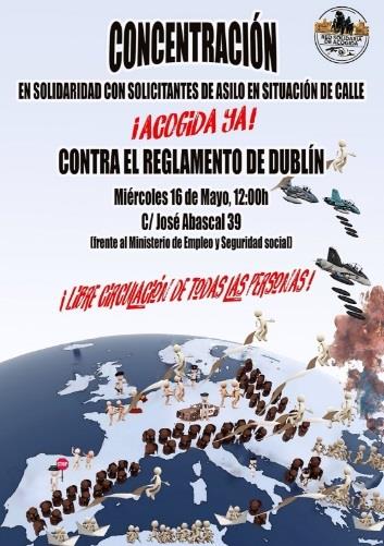 Solicitantes de asilo reclaman su inclusión en el sistema de asilo | RED SOLIDARIA DE ACOGIDA ep solicitantesasilo reclamaninclusionsistemaasilo