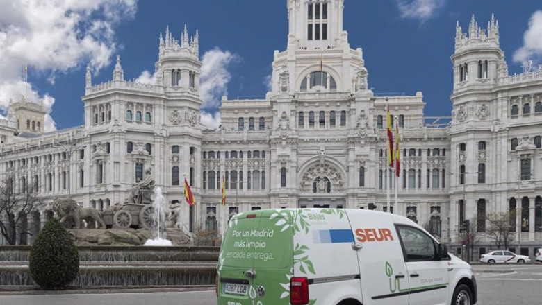 Vehículo de SEUR en Madrid | SEUR - Archivo ep vehiculo de seur en madrid