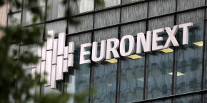 le logo d euronext dans le quartier de la defense 