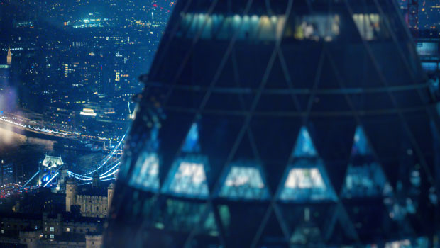 dl city of london square mile gherkin building offices night view winter financial district unsplash