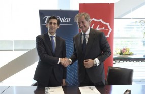 ep alvarez-pallete telefonica y entrecanles acciona enfirmaacuerdo