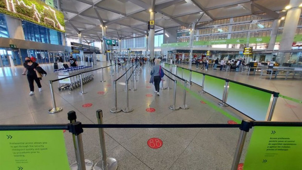 ep archivo   aeropuerto de malaga costa del sol con medidas contra la covid 19