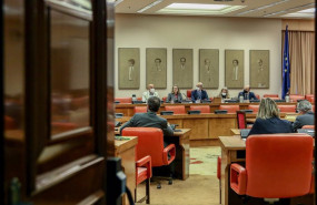 ep archivo - la vicepresidenta tercera del gobierno nadia calvino comparece en la comision de