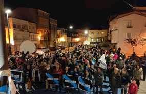 ep concentracion convocada por la plataforma nunca mais en ares con motivo del encallamiento del