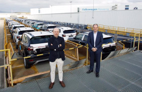 ep distribucion de volkswagen navarra y alfonso eslava recalde director de logistica de volkswagen