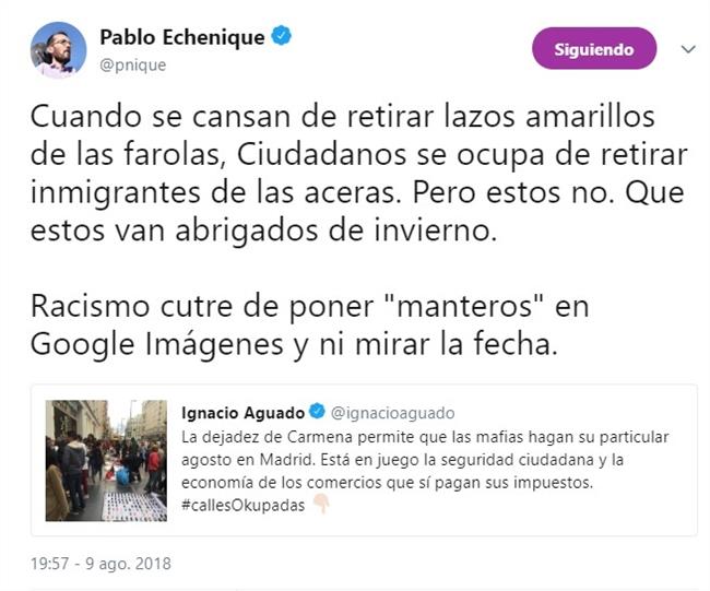 Echenique carga contra Ciudadanos | EUROPA PRESS ep echenique cargaciudadanos