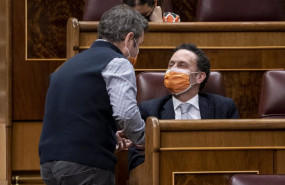 ep el diputado de ciudadanos guillermo diaz i y el vicesecretario general de cs y portavoz del
