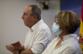 ep el portavoz de compromis en el congreso joan baldovi durante a rueda de prensa