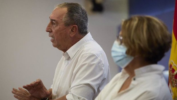 ep el portavoz de compromis en el congreso joan baldovi durante a rueda de prensa