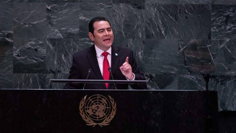 ep el presidente de guatemala jimmy morales