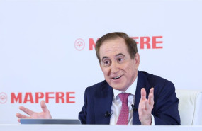 ep el presidente de mapfre antonio huertas durante la presentacion de resultados de mapfre en su 20240315075104