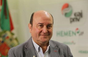ep el presidente del eeb del pnv andoni ortuzar en una comparecencia