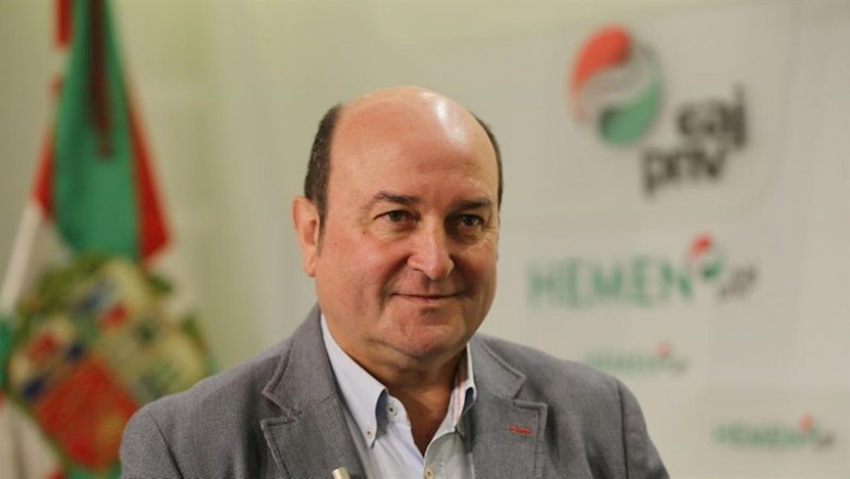 El presidente del EEB del PNV, Andoni Ortuzar, en una comparecencia | PNV ep el presidente del eeb del pnv andoni ortuzar en una comparecencia