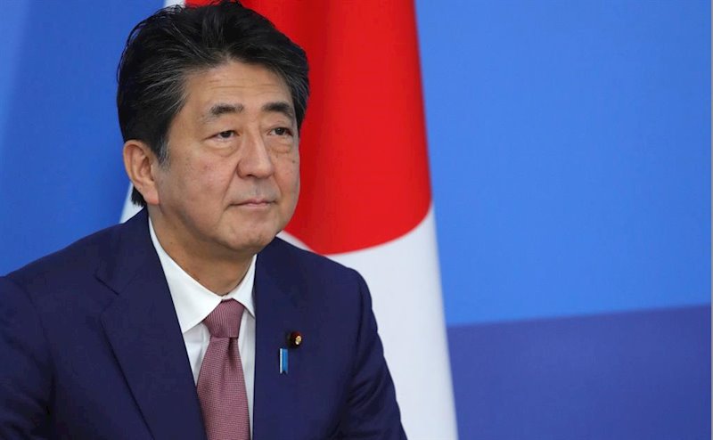 ep el primer ministro de japon shinzo abe