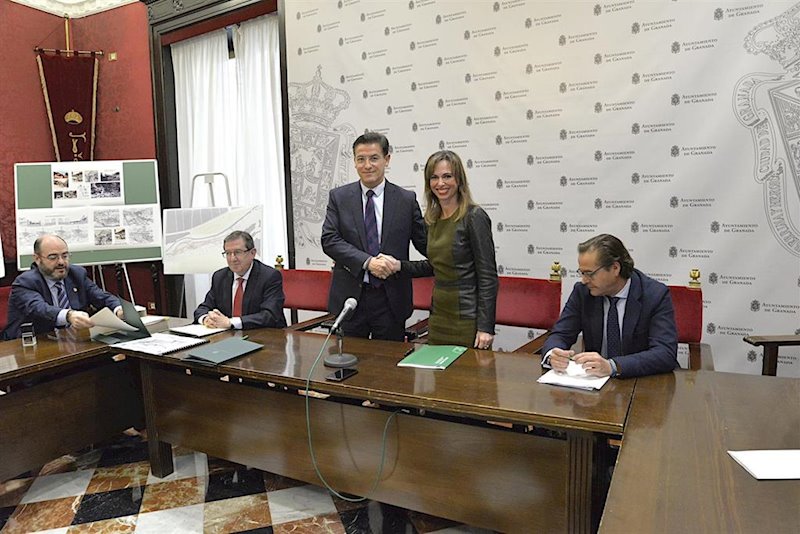 ep firma del convenio para la rehabilitacion del paseo de romayla ep firma del convenio para la rehabilitacion del paseo de romayla