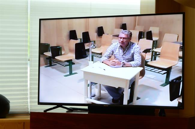 Francisco Granados comparece por videoconferencia en la comisión anticorrupción | EUROPA PRESS ep francisco granados comparecevideoconferenciala comision anticorrupcion