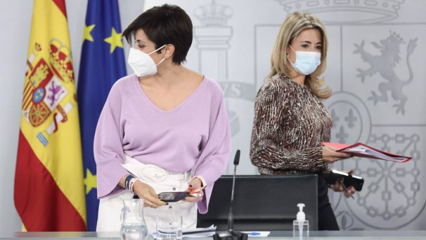ep i d la ministra de politica territorial y portavoz del gobierno isabel rodriguez y la ministra de