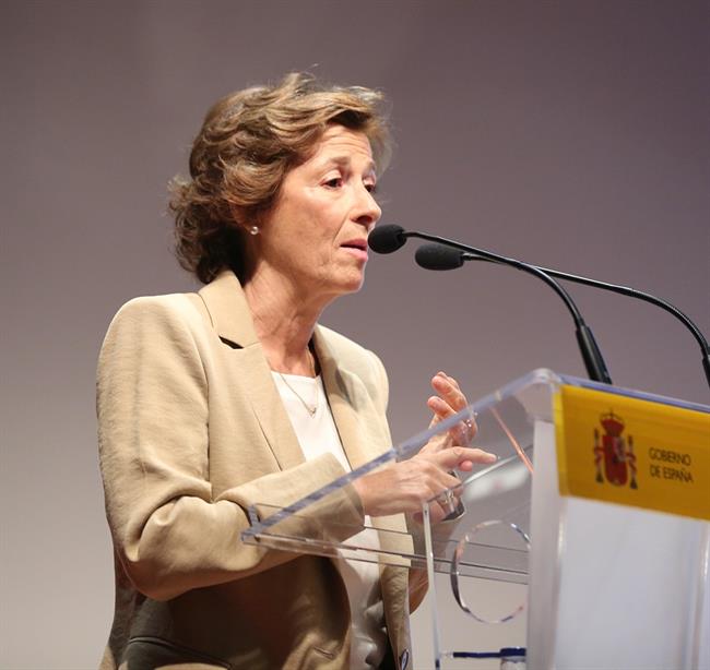 Julia Navarro en la presentación de la campaña No piratees tu futuro | EUROPA PRESS - Archivo ep julia navarrola presentacionla campanapirateesfuturo