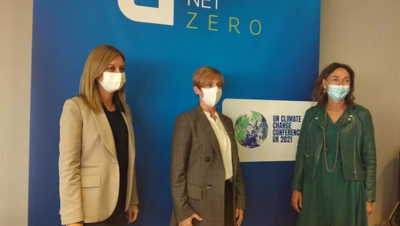La consejera Arantxa Tapia durante la presentación de Basque Industry Net Zero | EUROPA PRESS ep la consejera arantxa tapia durante la presentacion de basque industry net zero