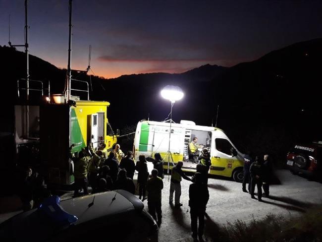 La Junta visita el dispositivo activado en el incendio forestal de diciembre | EUROPA PRESS/TWITTER 112 ep la junta visitadispositivo activadoincendio forestaldiciembre