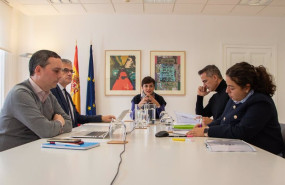 ep la ministra de vivienda y agenda urbana isabel rodriguez durante una reunion telamatica con