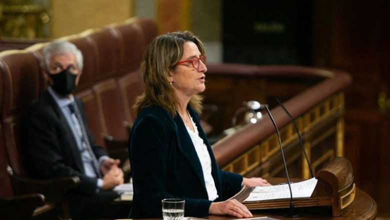 La vicepresidenta para la Transición Ecológica, Teresa Ribera | CONGRESO ep la vicepresidenta para la transicion ecologica teresa ribera 20211125181804