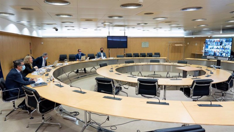 La vicepresidenta tercera del Gobierno y ministra de Asuntos Económicos y Transformación Digital, Nadia Calviño, participa en la reunión de la Conferencia Sectorial de Transformación Digital | MINISTERIO DE ASUNTOS ECONÓMICOS Y TD ep la vicepresidenta tercera del gobierno y ministra de asuntos economicos y transformacion digital 20210125171804