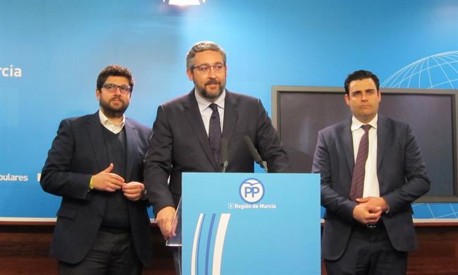 López Miras, Martínez y Zamora | EUROPA PRESS ep lopez miras martinezzamora