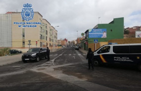 ep los controles aumentan en los barrios perifericos de melilla para garantizar el confinamiento