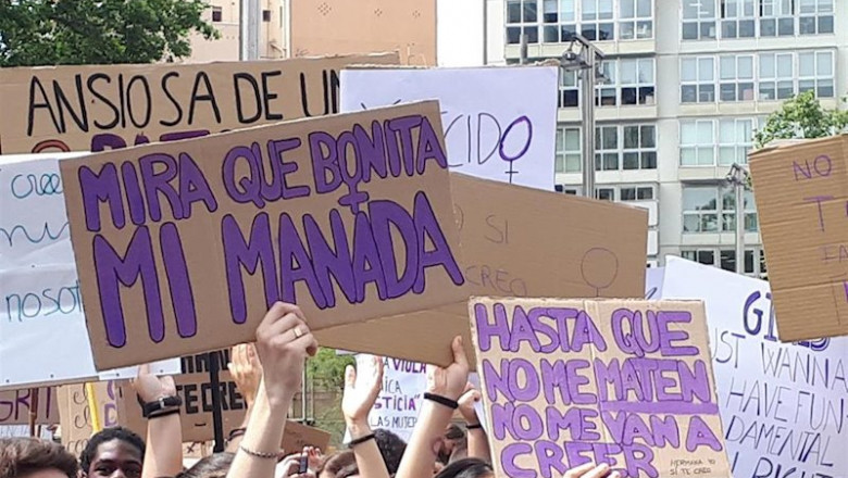 ep manifestacion de estudiantes contra la sentencia de la manada ep manifestacion de estudiantes contra la sentencia de la manada