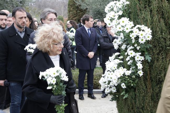 Manuela Carmena en el homenaje a las víctimas del 11-M | AYUNTAMIENTO DE MADRID ep manuela carmenahomenajelas victimas11-m