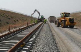 ep obras del ave en extremadura en una imagen de archivo