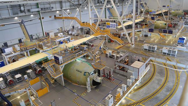Producción de tres unidades del A400M. | EUROPA PRESS/AIRBUS MILITARY - Archivo ep producciontres unidadesa400m