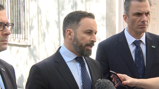 Santiago Abascal, en el Tribunal Supremo | Europa Press ep santiago abascal entribunal supremo