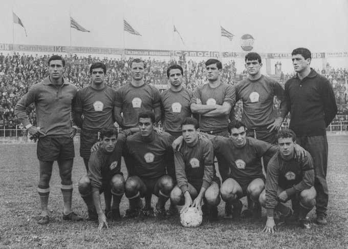 ep seleccion espanola de futbol militar que gano la copa mundial militar en 1965