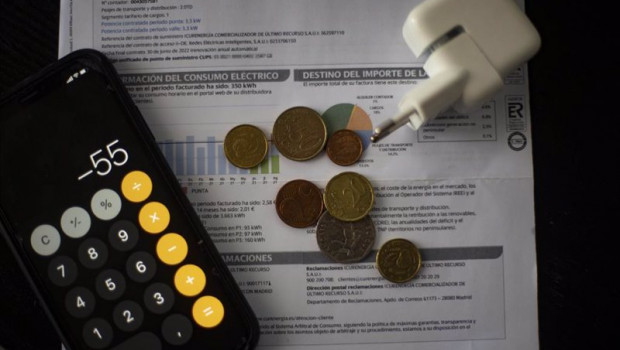 ep una factura del consumo de luz a 10 de septiembre de 2021 en madrid espana el precio medio diario