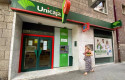 ep una persona pasa por delante de una oficina de unicaja a 18 de julio de 2022 en madrid espana