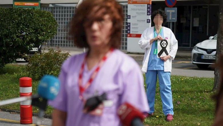 Una sanitaria del Osakidetza (servicio vasco de salud) | H.Bilbao - Europa Press ep una sanitaria del osakidetza servicio vasco de salud del hospital de galdakao responde a los