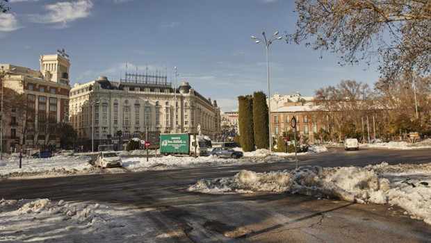 ep vias de la capital tras la gran nevada provocada por la borrasca filomena ep vias de la capital tras la gran nevada provocada por la borrasca filomena