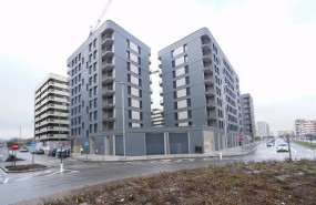 ep vista general de la promocion de viviendas publicas en salburua a 2 de febrero de 2024 en