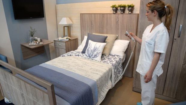 ep archivo   cama de una residencia para mayores