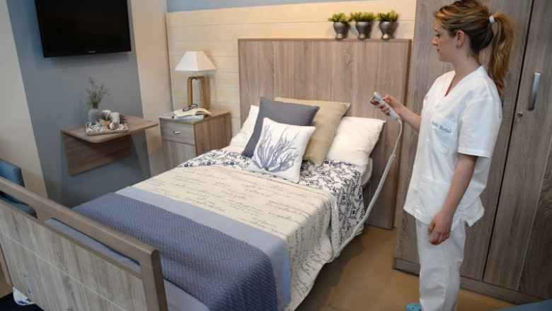 Archivo - Cama de una residencia para mayores | AYTO. EJEA - Archivo ep archivo cama de una residencia para mayores